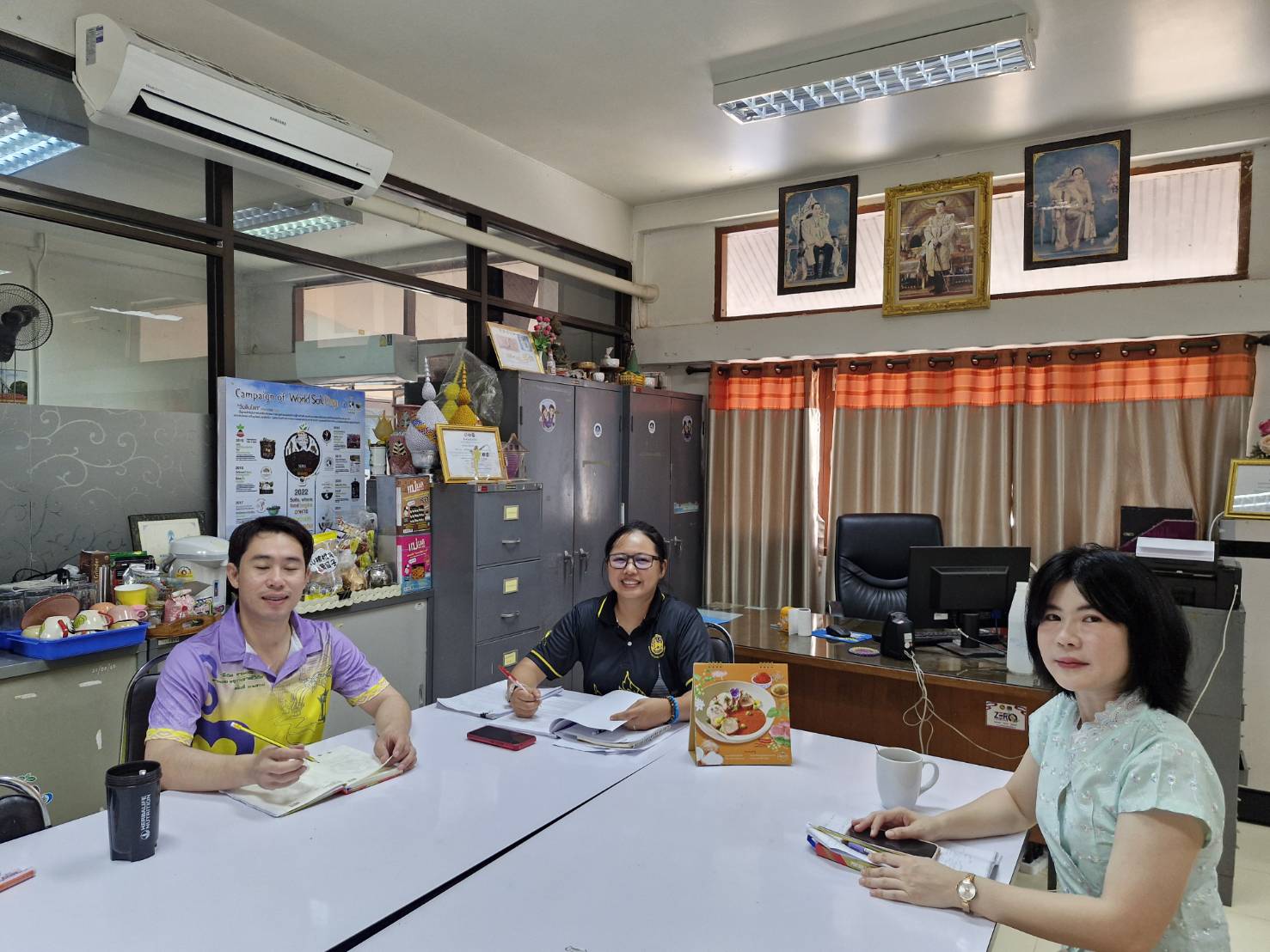 พช.ไชยปราการ ประชุมสำนักงาน ประจำเดือนมิถุนายน 2568